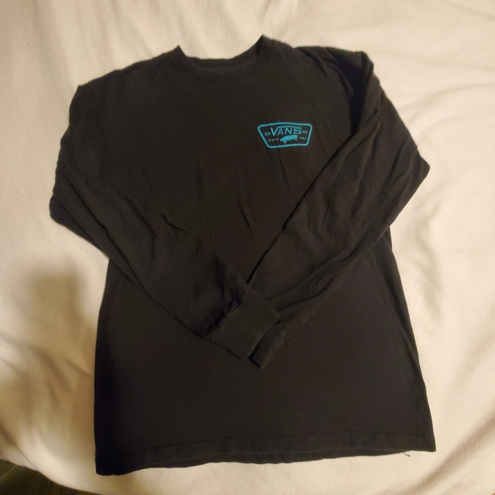 Mens Van's Long Sleeve Tee